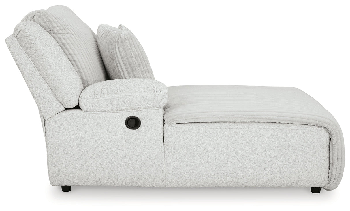 Top Tier Alloy 4-Piece Left Arm Facing (Left Arm Facing (LAF)) Chaise Reclining Sectional by Ashley at Eve Furniture