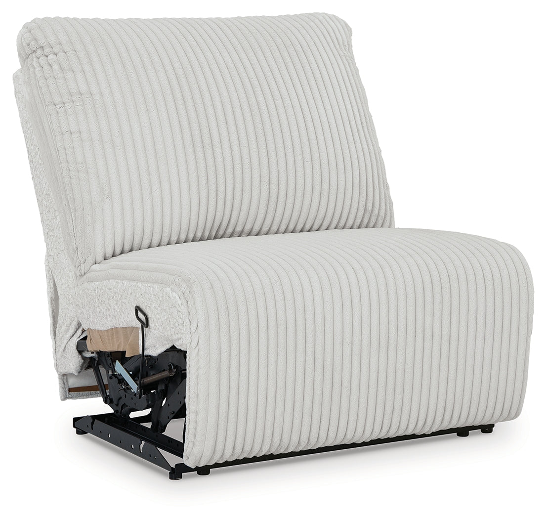 Top Tier Alloy 4-Piece Left Arm Facing (Left Arm Facing (LAF)) Chaise Reclining Sectional by Ashley at Eve Furniture