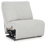 Top Tier Alloy 4-Piece Left Arm Facing (Left Arm Facing (LAF)) Chaise Reclining Sectional by Ashley at Eve Furniture