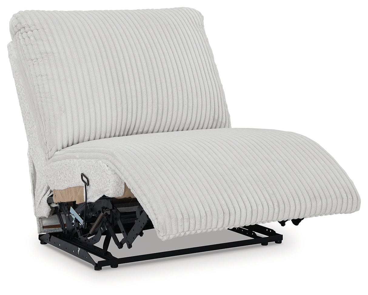 Top Tier Alloy 4-Piece Left Arm Facing (Left Arm Facing (LAF)) Chaise Reclining Sectional by Ashley at Eve Furniture