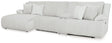Top Tier Alloy 4-Piece Left Arm Facing (Left Arm Facing (LAF)) Chaise Reclining Sectional by Ashley at Eve Furniture