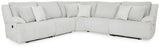 Top Tier Alloy 5-Piece Manual Reclining Modular Sectional by Ashley at Eve Furniture