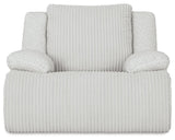 Top Tier Alloy Oversized Manual Rocker Recliner by Ashley at Eve Furniture
