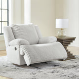 Top Tier Alloy Oversized Manual Rocker Recliner by Ashley at Eve Furniture
