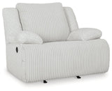 Top Tier Alloy Oversized Manual Rocker Recliner by Ashley at Eve Furniture