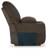 Top Tier Chocolate 4-Piece LAF Chaise Reclining Sectional by Ashley at Eve Furniture