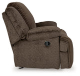 Top Tier Chocolate Oversized Manual Rocker Recliner by Ashley at Eve Furniture