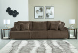 Top Tier Chocolate Reclining Living Room Set by Ashley at Eve Furniture