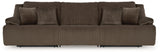 Top Tier Chocolate Reclining Living Room Set by Ashley at Eve Furniture