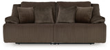 Top Tier Chocolate Reclining Living Room Set by Ashley at Eve Furniture