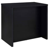 Topanga Black Engineered Wood Freestanding Home Bar by Coaster at Eve Furniture