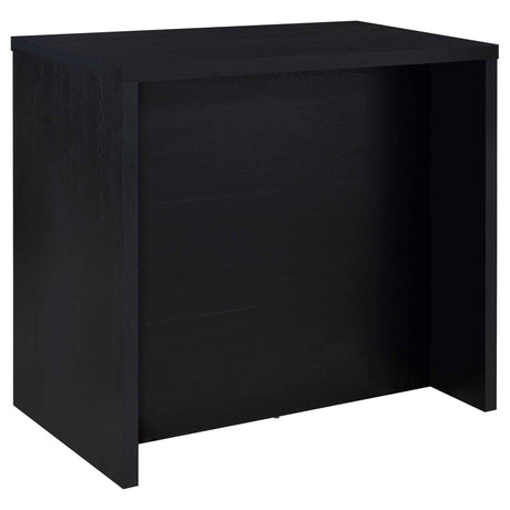 Topanga Black Engineered Wood Freestanding Home Bar by Coaster at Eve Furniture