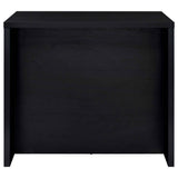 Topanga Black Engineered Wood Freestanding Home Bar by Coaster at Eve Furniture