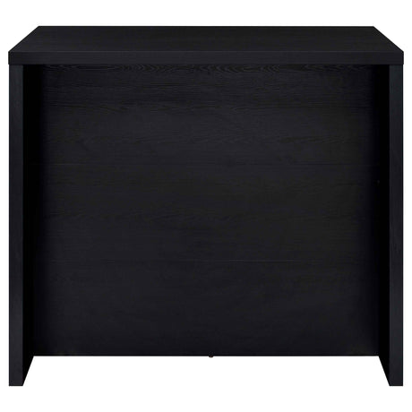 Topanga Black Engineered Wood Freestanding Home Bar by Coaster at Eve Furniture