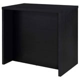 Topanga Black Engineered Wood Freestanding Home Bar by Coaster at Eve Furniture