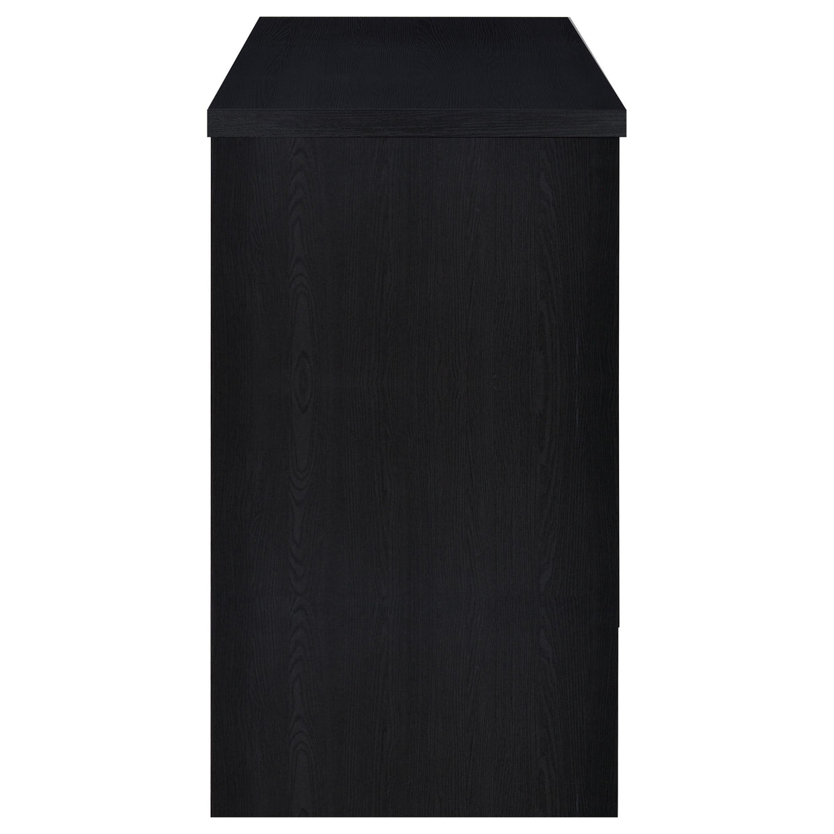 Topanga Black Engineered Wood Freestanding Home Bar by Coaster at Eve Furniture