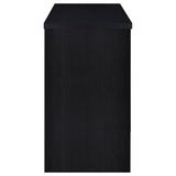 Topanga Black Engineered Wood Freestanding Home Bar by Coaster at Eve Furniture