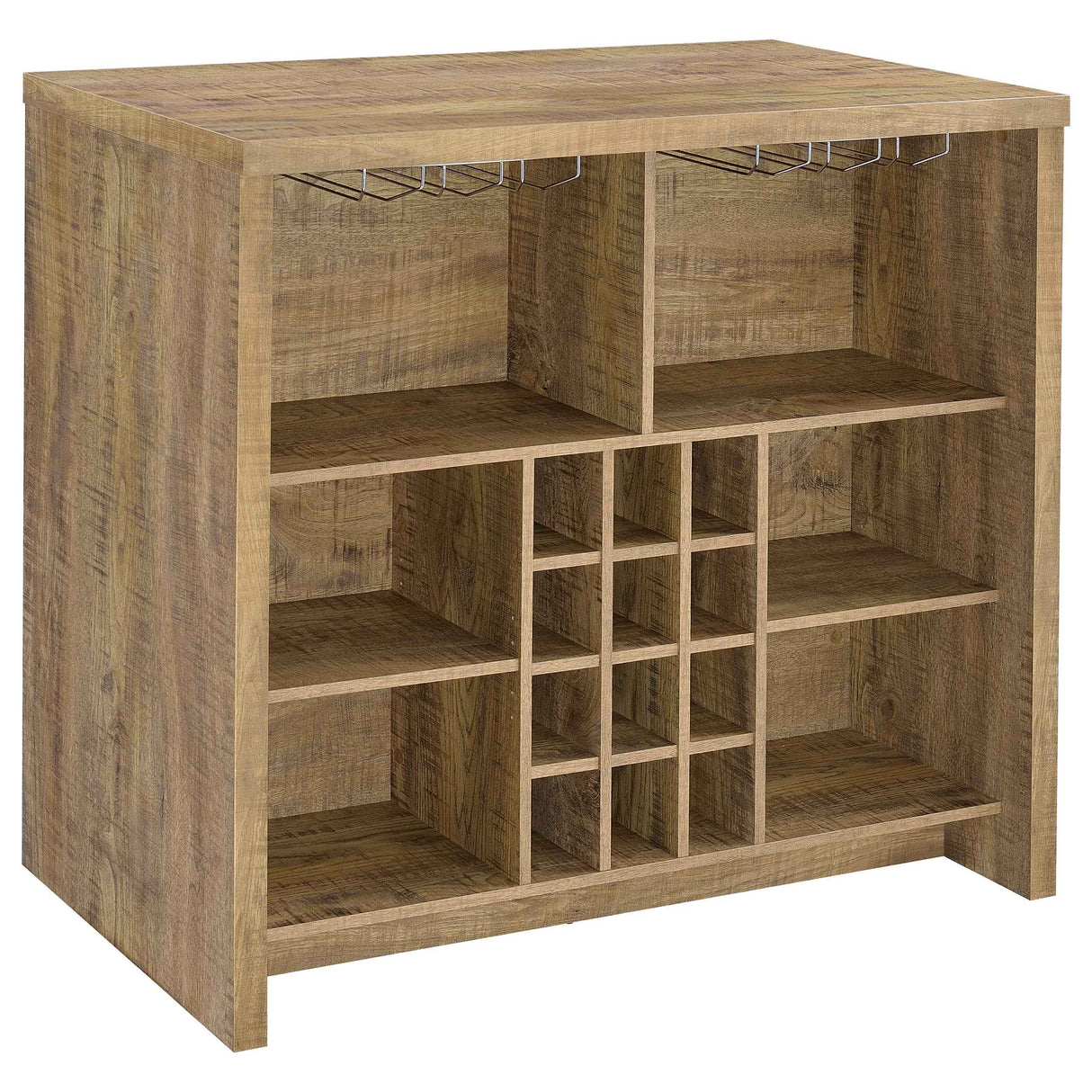 Topanga Mango Engineered Wood Freestanding Home Bar by Coaster at Eve Furniture