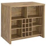 Topanga Mango Engineered Wood Freestanding Home Bar by Coaster at Eve Furniture