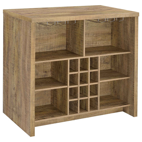 Topanga Mango Engineered Wood Freestanding Home Bar by Coaster at Eve Furniture
