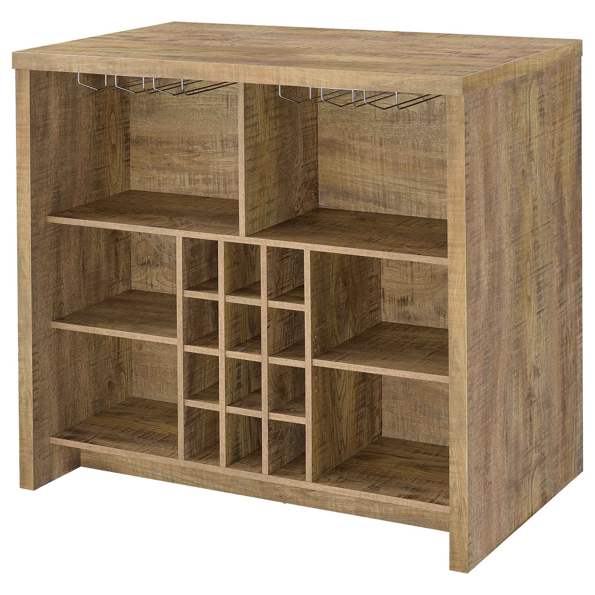 Topanga Mango Engineered Wood Freestanding Home Bar by Coaster at Eve Furniture