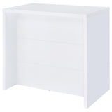 Topanga White Engineered Wood Freestanding Home Bar by Coaster at Eve Furniture
