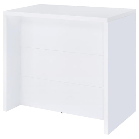 Topanga White Engineered Wood Freestanding Home Bar by Coaster at Eve Furniture
