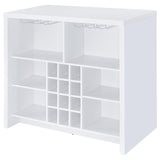 Topanga White Engineered Wood Freestanding Home Bar by Coaster at Eve Furniture