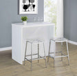 Topanga White Engineered Wood Freestanding Home Bar by Coaster at Eve Furniture