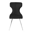Topeka Black Side Chair, Set of 2 by Homelegance at Eve Furniture