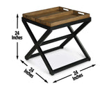 Topeka End Table by Steve Silver at Eve Furniture
