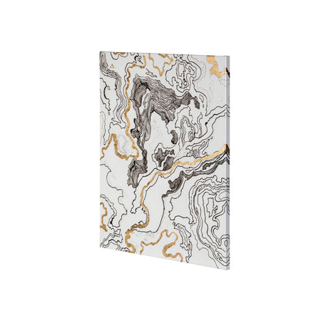 Topography I by Mercana Studio a Hand Embellished Textured Canvas by Mercana at Eve Furniture