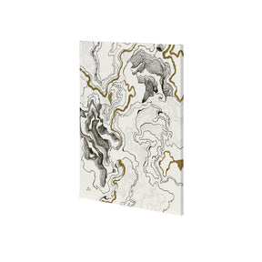 Topography II by Mercana Studio a Hand Embellished Textured Canvas by Mercana at Eve Furniture