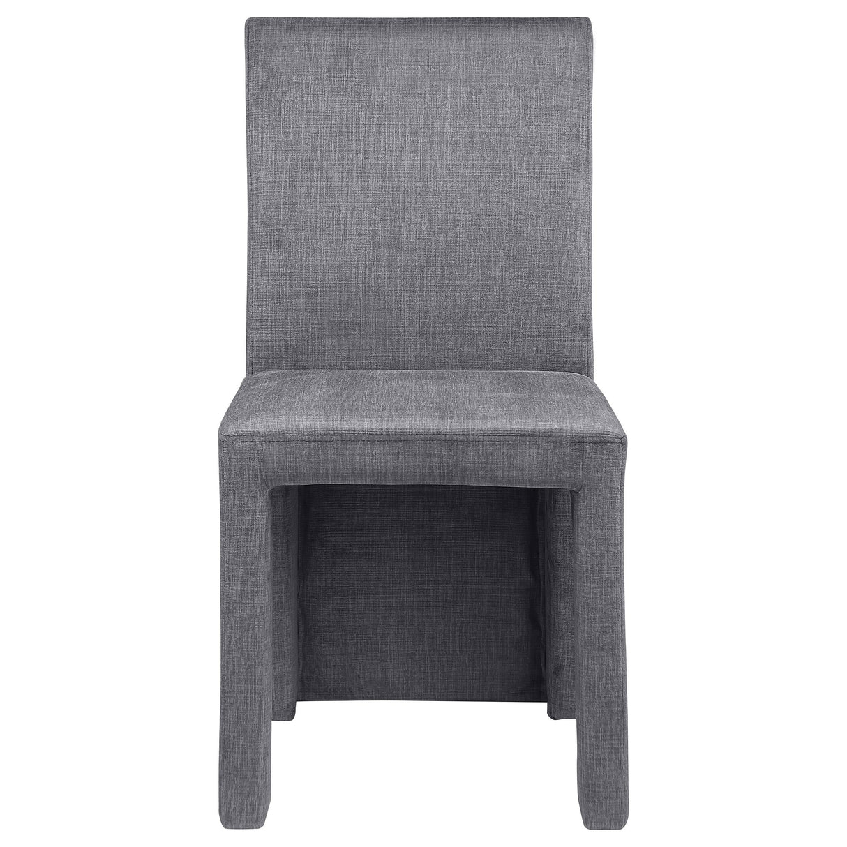 Tordera Velvet Upholstered Side Chair Grey (Set of 2)