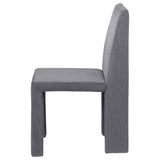Tordera Velvet Upholstered Side Chair Grey (Set of 2) by Coaster at Eve Furniture
