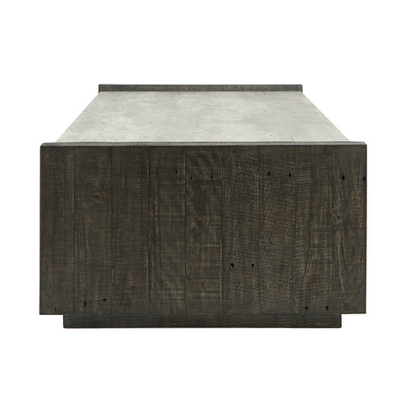 Tori Antique Gray 58 Coffee Table by Classic Home at Eve Furniture