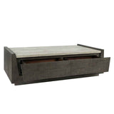 Tori Dark Brown 58" Coffee Table by Classic Home at Eve Furniture