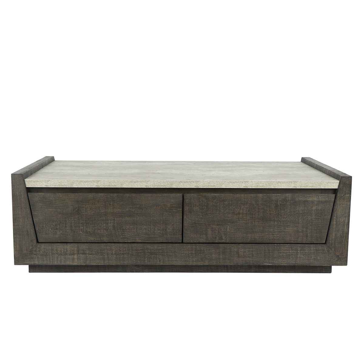 Tori Dark Brown 58" Coffee Table by Classic Home at Eve Furniture