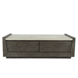 Tori Dark Brown 58" Coffee Table by Classic Home at Eve Furniture