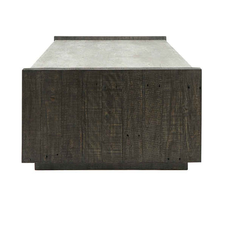 Tori Dark Brown 58" Coffee Table by Classic Home at Eve Furniture