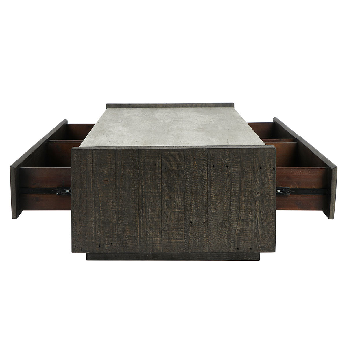 Tori Dark Brown 58" Coffee Table by Classic Home at Eve Furniture