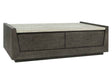 Tori Dark Brown 58" Coffee Table by Classic Home at Eve Furniture