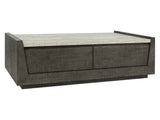 Tori Dark Brown 58" Coffee Table by Classic Home at Eve Furniture