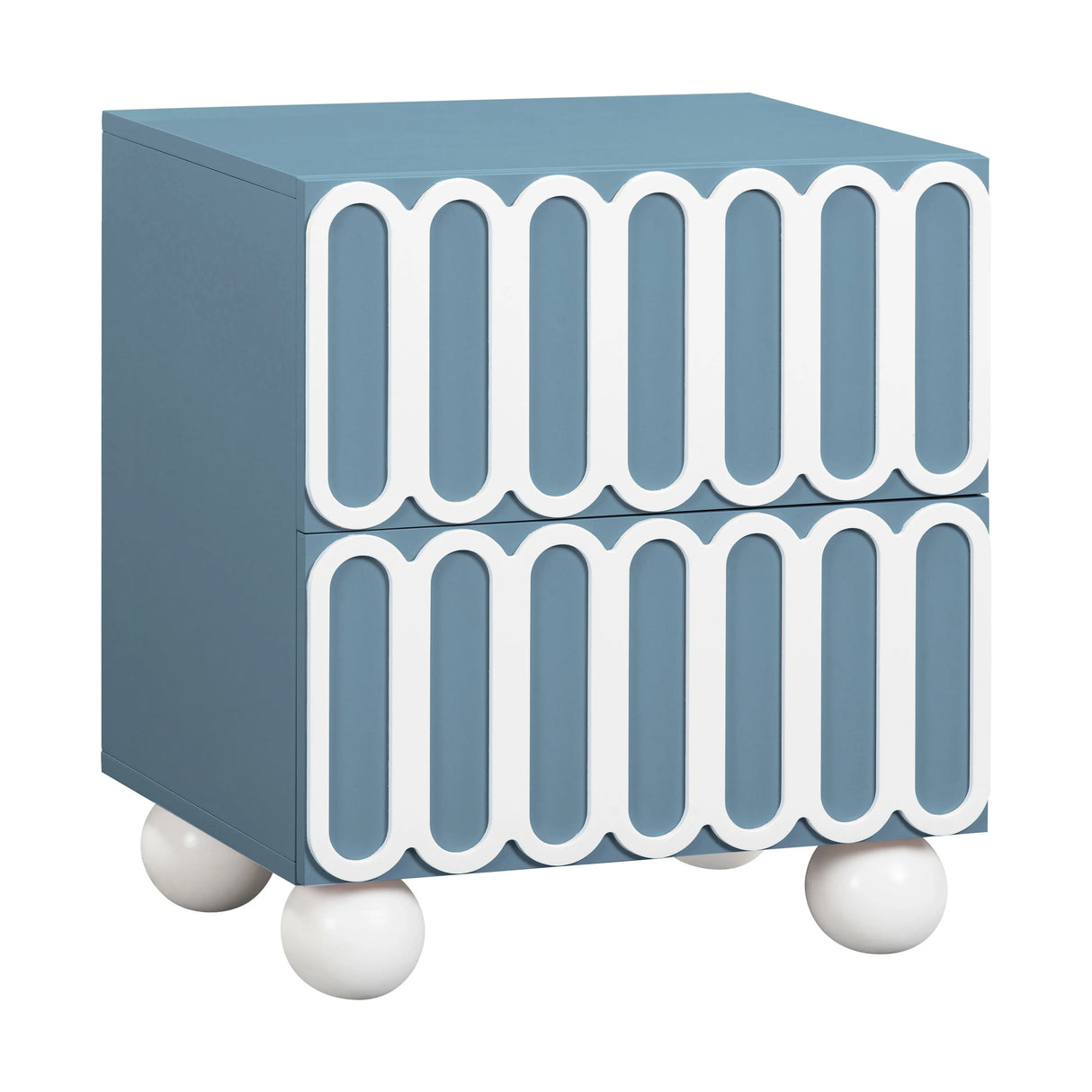 Tori Motif 2-Drawer Nightstand by TOV Furniture at Eve Furniture