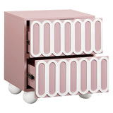 Tori Motif 2-Drawer Nightstand by TOV Furniture at Eve Furniture