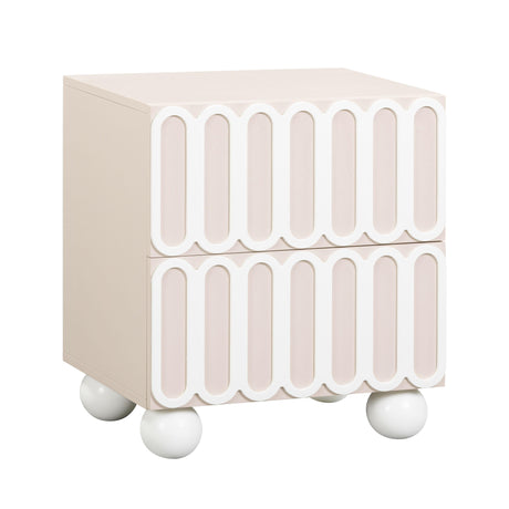 Tori Motif 2-Drawer Nightstand by TOV Furniture at Eve Furniture