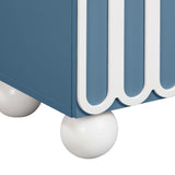 Tori Motif 2-Drawer Nightstand by TOV Furniture at Eve Furniture