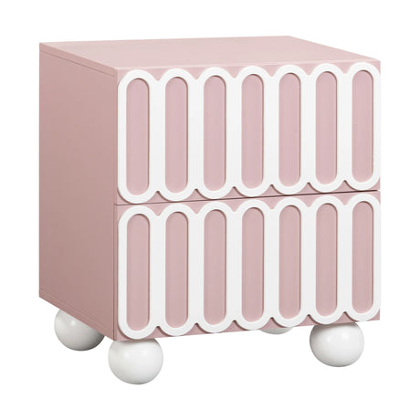 Tori Motif 2-Drawer Nightstand by TOV Furniture at Eve Furniture