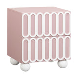 Tori Motif 2-Drawer Nightstand by TOV Furniture at Eve Furniture