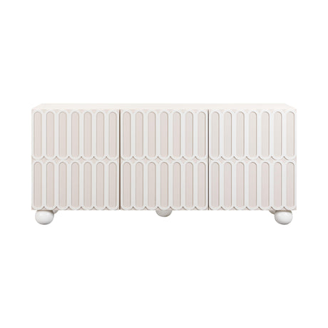 Tori Motif Taupe Buffet by TOV Furniture at Eve Furniture